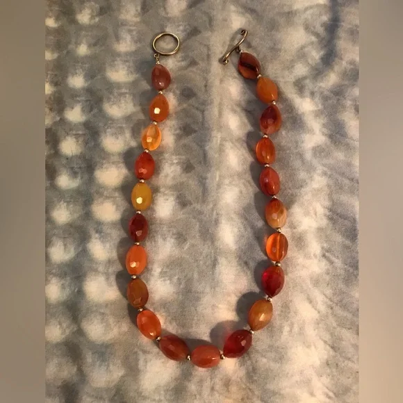 Carnelian necklace - Picture 2 of 7